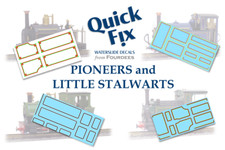 Decals for Fourdees Locomotive Kits