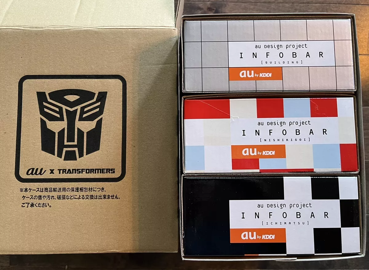 Takara Tomy Transformer Infobar OPTIMUS PRIME AU Kddi Nishikigoi