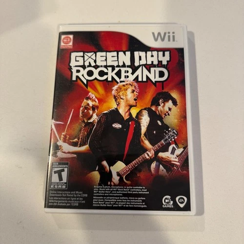 New ListingNintendo Green Day Rock Band Wii Music Game Complete CIB RVL-P-R36E