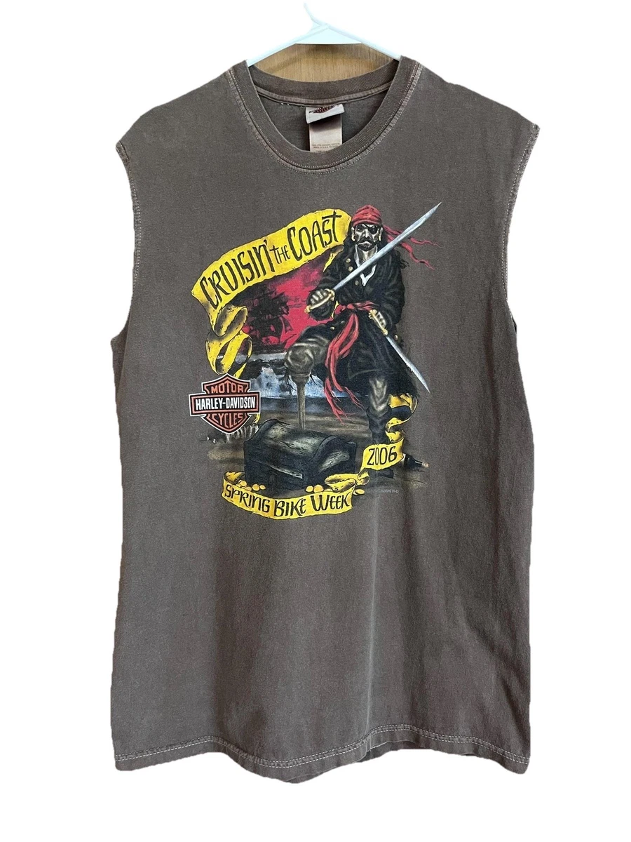25+ Harley-Davidson Brown Sleeveless Shirts for Men for sale