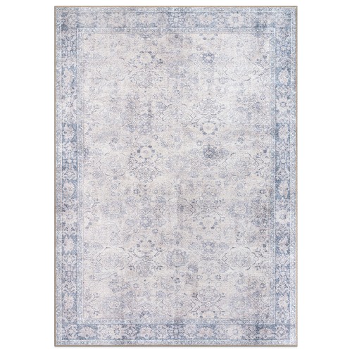 Rugshop Rugs Transitional Bordered Vintage Machine Washable Non Slip Rugs 8x10 - Picture 2 of 10