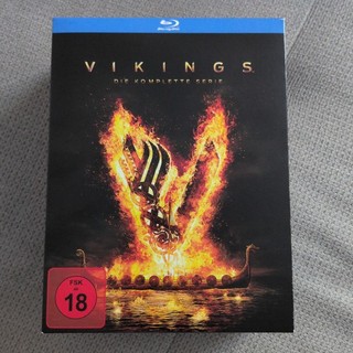 Vikings Die komplette Serie / Gesamtbox / 27 BLU RAY BOX