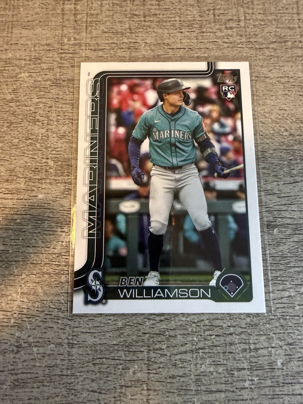 2025 Topps Update US130 Ben Williamson (RC) Mariners