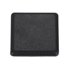 Standard Plastic Square Aluminum Extrusion End Cap Black 30x30mm 12pcs