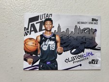 2025-26 Topps Flagship Basketball Clutch City Prospects Ace Bailey RC #CC-5 NM