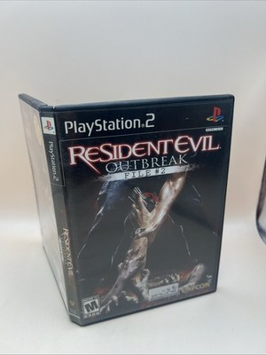 Resident Evil Outbreak File 2 (Sony PlayStation 2 PS2, 2005) CIB