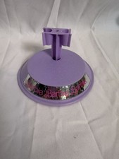 Vintage Barbie 1989 Purple Doll Stand Arco 2998 2118