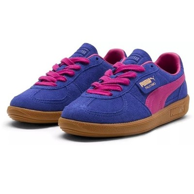 NIB PUMA Palermo Sneakers Lapis Lazuli/ Magenta Gleam/ Gum Size W