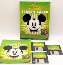 Vintage The Disney Collection Screen Saver for Windows 1993 3.5 Floppy Disk