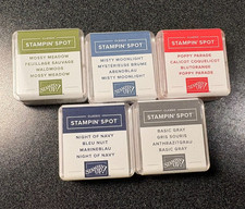 Stampin' UP Lot of 5 Stampin' Spots - Brand new - Sealed