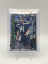 2025 Topps Chrome Football #275 Sam Darnold SIlver Refractor Seattle Seahawks