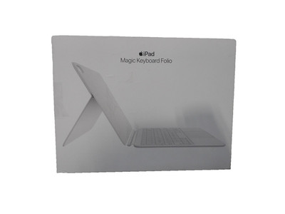 Apple Magic Keyboard Folio - MQDP3LL/A (White) - 10 Gen