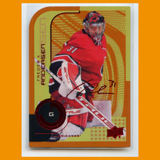 Frederik Andersen /250 #44 2022-23 MVP Colors and Contours Carolina Hurricanes