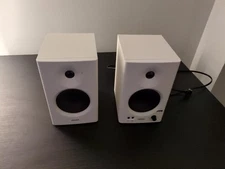 Edifier MR4 Powered Active Studio Monitor Speaker 4" White Bookshelf Speakers