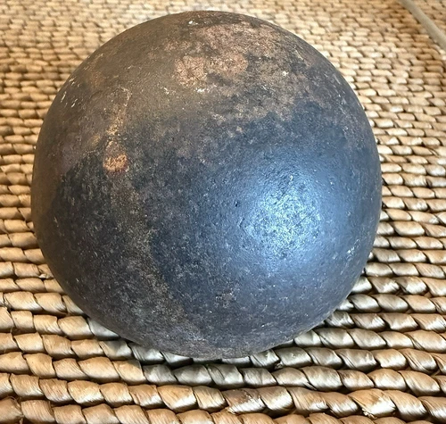 Civil War 12-Pounder Bormann Cannonball Shell Fragment - Inert Artillery Relic