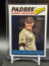 Manny Machado 2026 Topps Heritage Chrome Base #143 - San Diego Padres