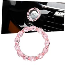 Bling Car Engine Start Button Cover Bling Interior Crystal Push Start Pink