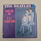 45 7" THE BEATLES TOLLIE 9008 LOVE ME DO YELLOW LABEL 1964 Vinyl RARE Misprint!!