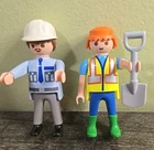 Playmobil Construction Figures. Vintage