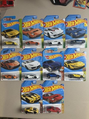 Hot Wheels Lamborghini Lot Of 10: No Dupes!!