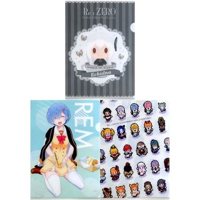 Echidna 3er Set Ichiban Kuji Re Zero Yorobinasai Prize E Japan U741