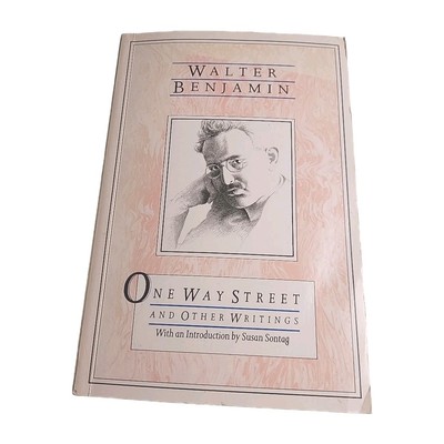 One Way Street Walter Benjamin 1985 Taschenbuch