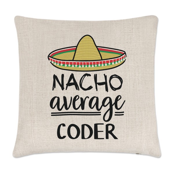 Nacho Durchschnitt Coder Kissenbezug Worlds Best Favorit Lustig Toll-image