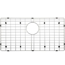 27-9/16" x 14-9/16" Sink Protector, Rear Drain with Corner Radius 3/16", Sink...