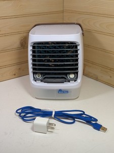 Chill Well Deluxe Portable Misting Air Cooler Fan 18009 With USB Charger Tested