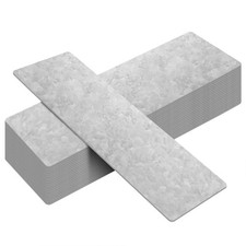 20 PCS 11-3/4" x 4" Steel Plate Sheet, Metal Flat Mending Rectangle Plate, St...