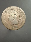 1878 Indian Head  Cent US One Penny