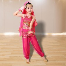 Kids Belly Dance Costumes Set Bellydance Halloween India Belly Dance Clothes