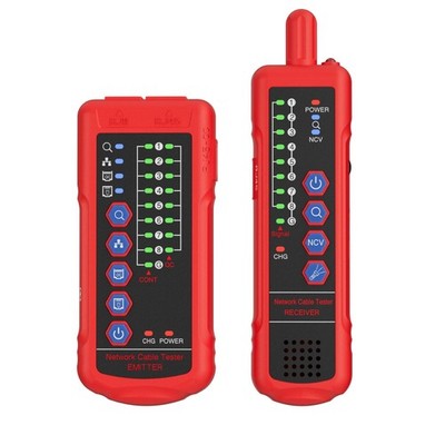 U830 Network Cable Tester Ethernet PoE NCV Wire Tracker RJ45 RJ11 CAT5 CAT6