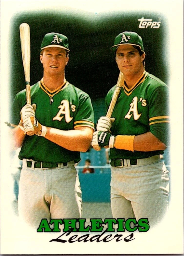 1988 Topps - Jose Canseco Mark McGwire #759 for sale | eBay