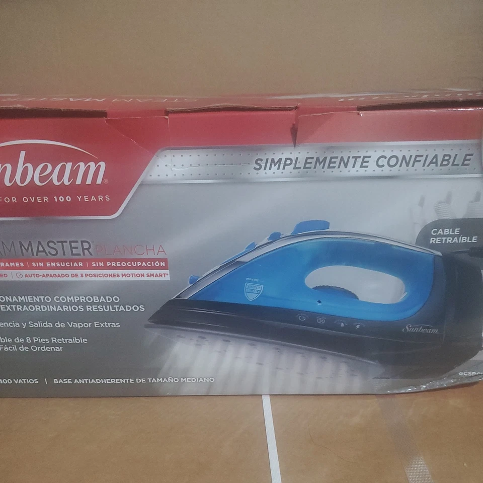 Plancha de vapor Sunbeam GCSBCL-202-000 - negra/azul Foto 2 de 2