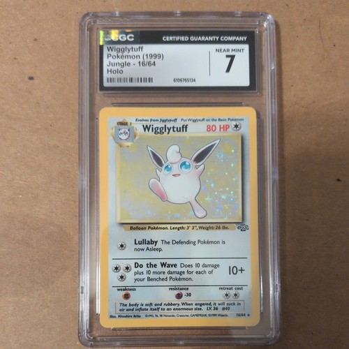 Wigglytuff (Unlimited) graded CGC 7 for sale on eBay