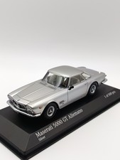Minichamps 1/43 Maserati 5000 GT Allemano 1962 Silver - Resin 123324 