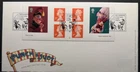 GB 2001 - Punch & Judy Stamp Booklet PM3, FDC - D604