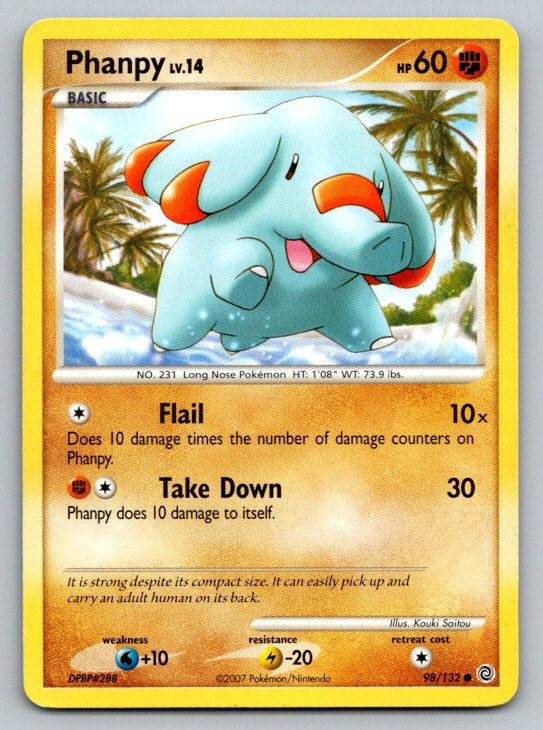 Phanpy Secret Wonders 98/132 LP