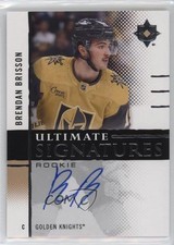 2024 Upper Deck Ultimate Collection Rookie Signatures Brendan Brisson Auto 1fg6