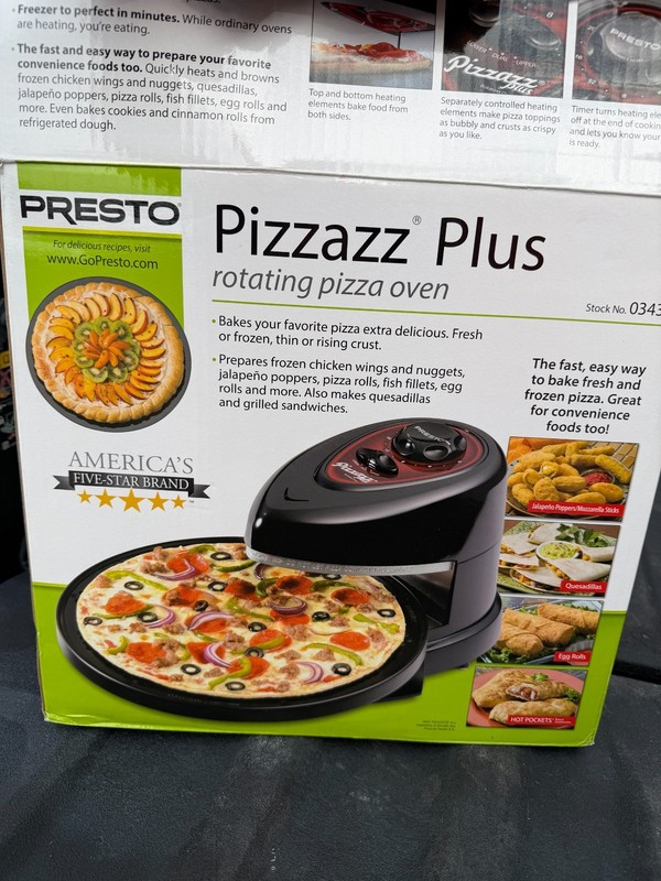 Presto Pizzazz Plus Rotating Oven