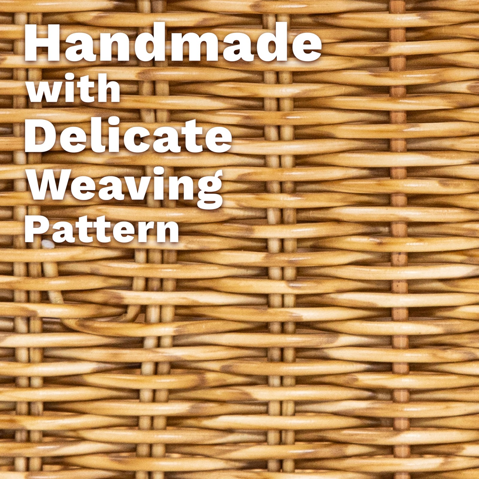 Wicker Storage Basket, Storage Cubes, Woven Baskets for Organizing, Resin Wic...