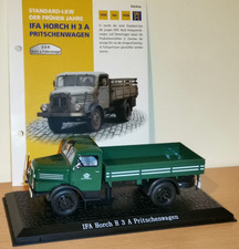 Rarität Atlas 7167110 IFA Horch H 3 A Pritschenwagen 1:43  mit Datenblatt in Ovp