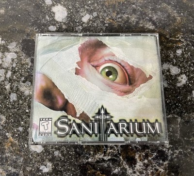 Vintage SANITARIUM 3-Disc CD-ROM Horror PC Video Game ASC NICE RARE!!