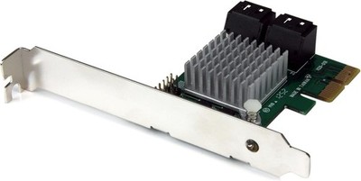 StarTech.com 4 Port PCI Express 2.0 SATA III 6Gbps RAID Controller with HyperDuo