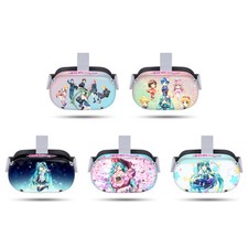 OFFICIAL HATSUNE MIKU GRAPHICS VINYL STICKER SKIN DECAL COVER FOR META QUEST
