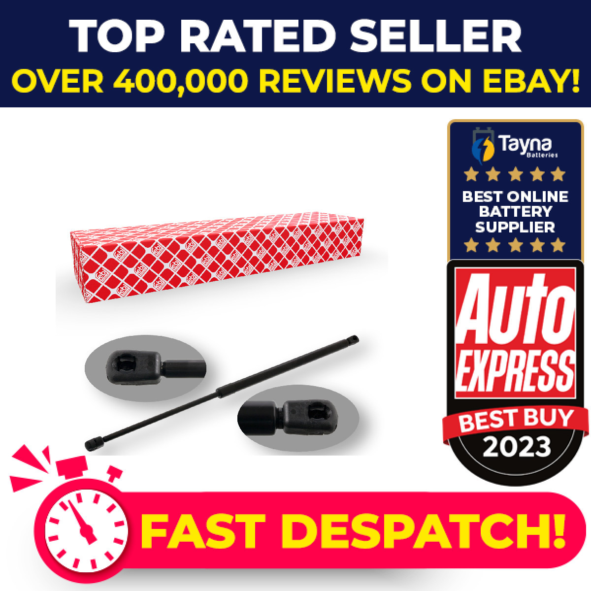 Boot Gas Strut 48640 Febi Spring Lift Tailgate Rear 51247178273 Quality New