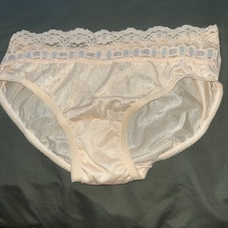 Mutandine in nylon morbido lucido medio vintage