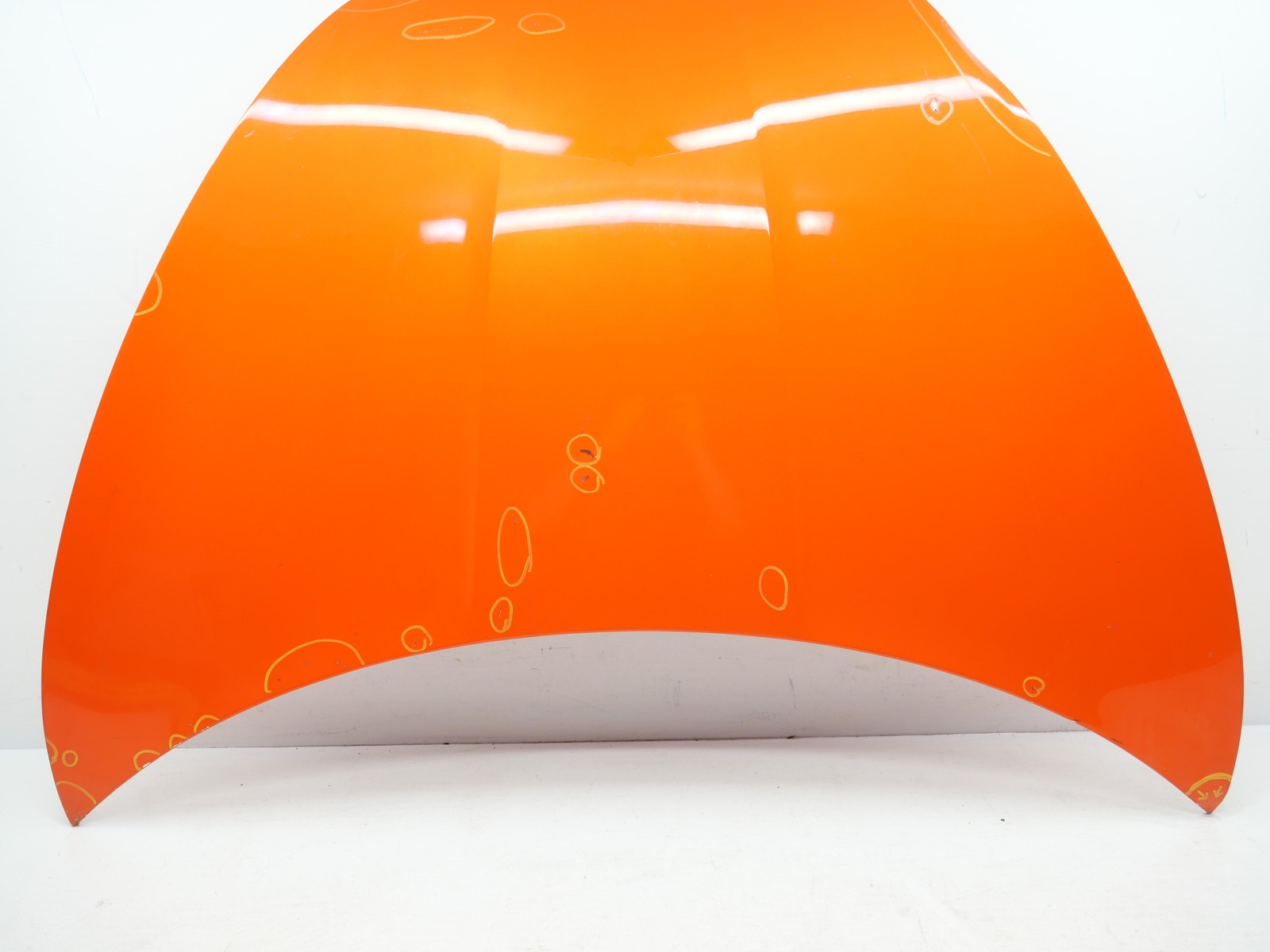 Used Front Hood Trunk Fronk Bonnet Panel Helios Orange 2020-2023 Mclaren GT OEM