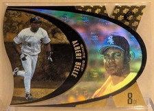 1997 SPx GOLD #18 Albert Belle RARE DIE CUT HOLOGRAM PARALLEL